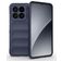Mobigear Bumpy Xiaomi 15 TPU flexível Capa traseira - Azul escuro