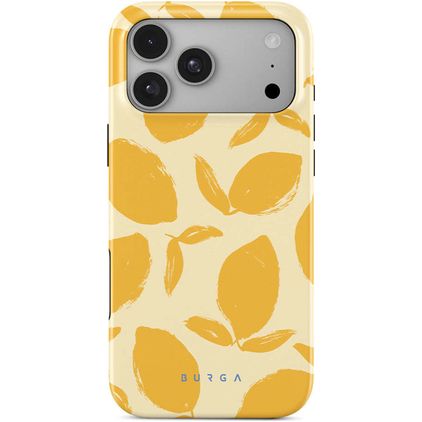 Burga Tough iPhone 18 Pro MagSafe Fodral Hårdplast Skal Stötsäkert - Lemon Tart