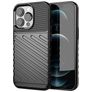 Mobigear Groove iPhone 13 Pro Flexibel TPU Skal - Svart