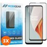 Mobigear Premium OnePlus Nord N100 Tempered Glass Screen Protector - Case Friendly - Black (3-Pack)