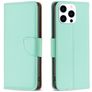 Mobigear Excellent iPhone 16 Pro Max Wallet case - Green