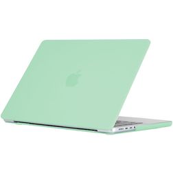 Mobigear Cream Matte MacBook Pro 16 polegadas (2021-2026) Capa rígida para MacBook - Verde - Modelo A2485 / A2780 / A2991 / A3186 / A3428 / A3429