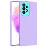 Mobigear Colors Samsung Galaxy A73 TPU flexível Capa traseira - Roxo