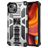 Mobigear Armor Stand iPhone 13 Hard Case Back cover Shockproof with Stand - Silver