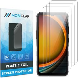 Mobigear Samsung Galaxy Xcover 7 Pro Ochrana displeje Fólie - kompatibilní s pouzdry (3 ks)