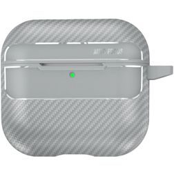 Mobigear Carbon Fiber Slim Apple AirPods 4 skal - Grå