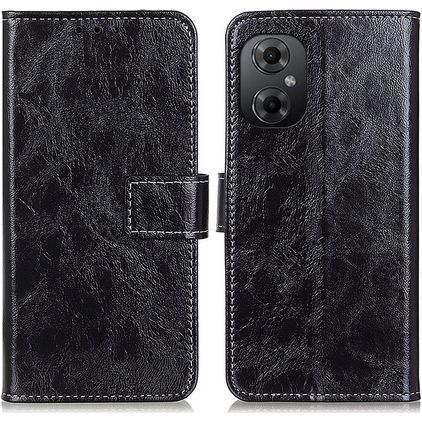 Mobigear Basic POCO M5 Etui z klapką typu portfel - Czarny