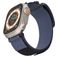 Mobigear Outdoor Correa Nylon Cierre de velcro para Apple Watch - 42/41/40/38 mm - Azul oscuro