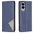 Mobigear Rhombus Slim Samsung Galaxy S25 Edge Wallet case - Blue