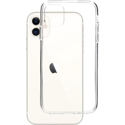 Mobiparts Classic Clear iPhone 11 Flexible TPU Back cover - Clear