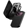CARE by PanzerGlass Tango Two-in-One iPhone 18 Pro MagSafe Cover a libro 2 in 1 con guscio estraibile a portafoglio - Nero