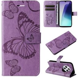 Mobigear Butterfly Xiaomi Redmi 14C Capa livro Carteira - Roxo