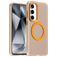 Mobigear Shockproof Samsung Galaxy S24 FE MagSafe Hardcase Back cover - Arancione