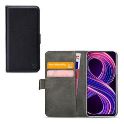Mobilize Classic Gelly Wallet Realme 8 5G Funda tipo libro Cartera - Negro