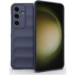 Mobigear Bumpy Samsung Galaxy S24 FE TPU flessibile Back cover - Blu scuro