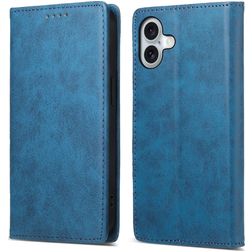 Mobigear Wallet iPhone 16 Plus Funda tipo libro Cartera - Azul
