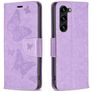 Mobigear Butterfly Samsung Galaxy S24 Plus Funda tipo libro Cartera - Morado