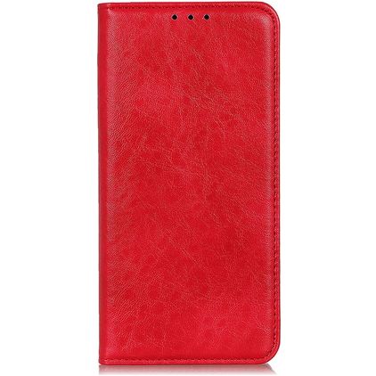 Mobigear Classic Elegance Samsung Galaxy S21 Pungetui med Seddelrum - Rød