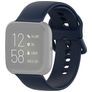 Mobigear Sport Buckle Silicone Fitbit Versa 2 Strap Buckle closure - Dark Blue