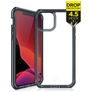 ITSKINS SupremeClear iPhone 12 Mini Hard Case Back cover Shockproof - Clear / Black
