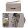 Mobilize Elegant Magnet iPhone 13 Mini Cover Aftagelig 2-i-1-clutch - Beige Snake