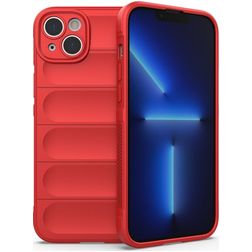 Mobigear Bumpy iPhone 14 Plus Flexible TPU Back cover - Red