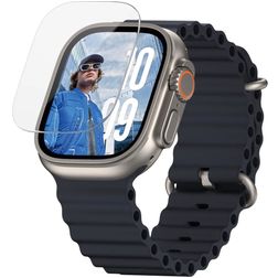 PanzerGlass Ultra Wide Fit Apple Watch Ultra - 49 mm Tempered Glass Screen Protector - Case Friendly