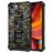 Mobigear Armor Stand iPhone 13 Hårdt Bagsidecover Stødsikkert med Stander - Grøn