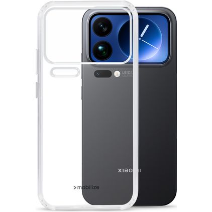 Mobilize Gelly Transparente Xiaomi 17 Pro TPU flexível Capa traseira - Transparente