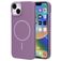 Mobiparts Slim Line iPhone 14 MagSafe Plástico rígido Capa traseira - Imperial Purple