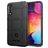 Mobigear Rugged Shield Samsung Galaxy A50 TPU flexível Capa traseira Antichoque - Preto
