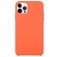 Mobigear Rubber Touch iPhone 15 Pro Silicone Back cover - Arancione