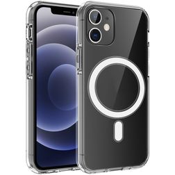 Mobigear Crystal Clear iPhone 12 Pro MagSafe Hardcase Etui plecki - Przezroczysty