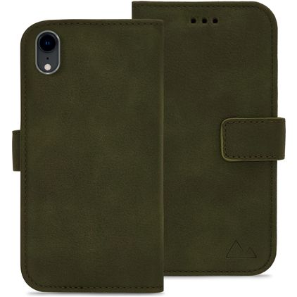 My Style Flex Wallet iPhone XR Pungetui med Seddelrum - Forest Green