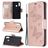 Mobigear Butterfly Samsung Galaxy A20s Lompakkokotelo + Setelitasku - Ruusukulta
