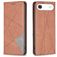 Mobigear Rhombus Slim iPhone Air Pungetui - Brun
