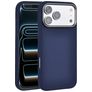 Valenta Silk iPhone 17 Pro Silicone MagSafe Back cover Shockproof - Dark Blue