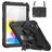 Mobigear SureGrip Xtreme iPad 10 (2022) Fodral Hårdplast / Silikon Skal + Axelrem + Ställ - Svart