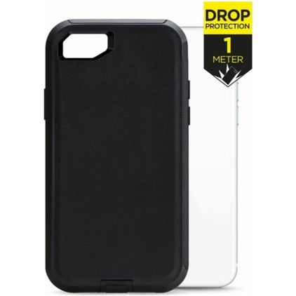 Mobilize Defender iPhone SE (2020) Hardcase Back cover Antiurto - Nero