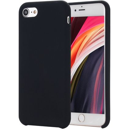 Mobigear Rubber Touch iPhone 8 Silikon Skal - Svart