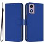 Mobigear Urban Wallet Motorola Moto E14 Funda tipo libro Cartera - Azul oscuro