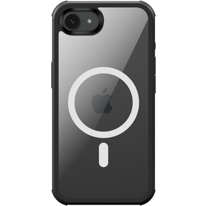 Valenta Full Cover iPhone 17e MagSafe Tempered glass Back cover Shockproof - Black