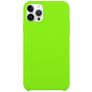 Mobigear Rubber Touch iPhone 15 Pro Silikone Bagsidecover - Limegrøn