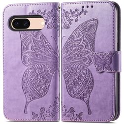 Mobigear Butterfly Google Pixel 8a Etui z klapką typu portfel - Lawendowy