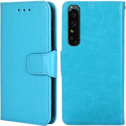 Mobigear Wallet Sony Xperia 1 IV Etui z klapką typu portfel - Niebieski