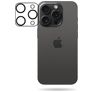 Mobilize iPhone 15 Pro Tvrzené sklo Ochrana fotoaparátu - kompatibilní s pouzdry