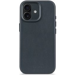 Decoded iPhone 17 Äkta läder Skal Stötsäkert - Navy Shadow