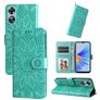 Mobigear Sunflower OPPO A17 Wallet case - Green