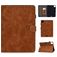 Mobigear Folio iPad Air 4 (2020) Cover a libro + Portapenna - Marrone
