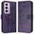 Mobigear Butterfly OPPO Reno 12 Pro Lompakkokotelo + Setelitasku - Violetti